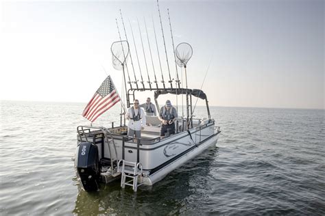 Fishing from a Pontoon Boat - Water Sports Foundation