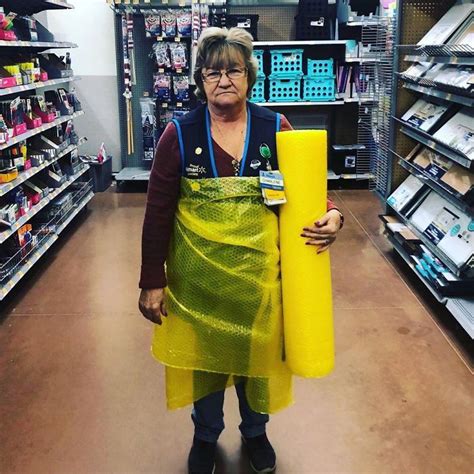 This Lady Works At Walmart, Poses With Its Products For Store’s Local ...