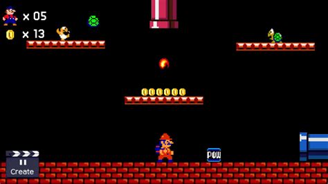 Super Mario Maker 3 Concept - Mario Bros. Arcade game style : Mario