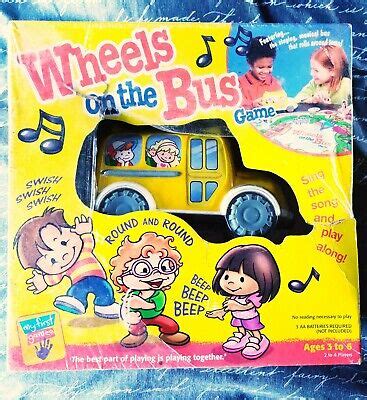 MB Wheels on The Bus Board Game, Ages 3-6, 2-4 Players | eBay