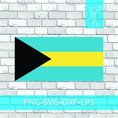 Bahamas Flag Svg Bahamas Svg Bahamian Svg svg Dxf Eps - Etsy