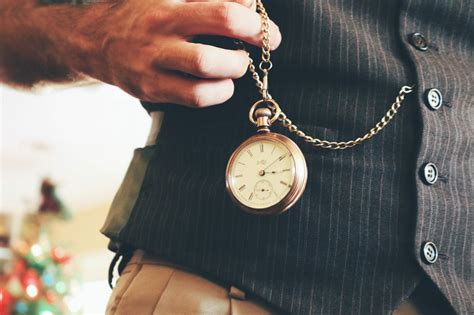 How To Wear A Pocket Watch - It's Worth Taking The Time To Figure It Out