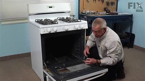 GE Range Repair – How to replace the Flat Style Oven Igniter Kit - YouTube