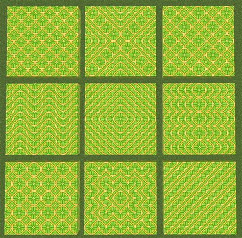 I'm loving the lime terracotta. So many fun patterns! : r/Minecraft