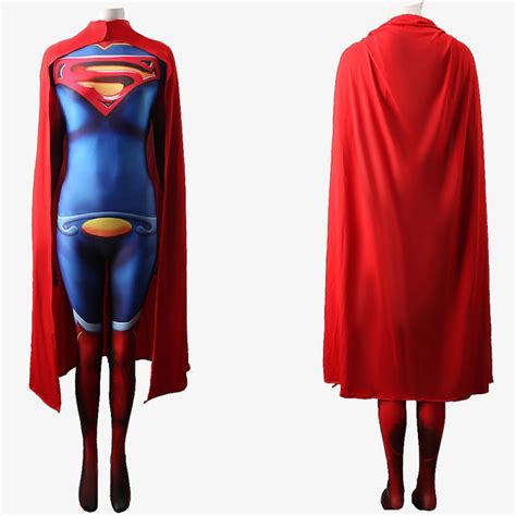 Supergirl Kara Danvers Cosplay Costume Suit For Kids Adult Unibuy