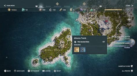 AC Odyssey: Tombs in Paros | gamepressure.com