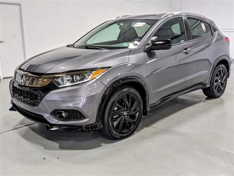 Certified Pre-Owned 2022 Honda HR-V Sport in Modern Steel Metallic | Greensburg, PA | #H84061FT