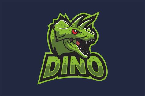 Dino Illustration Logo Graphic Vector Graphic by Alexandra143 · Creative Fabrica