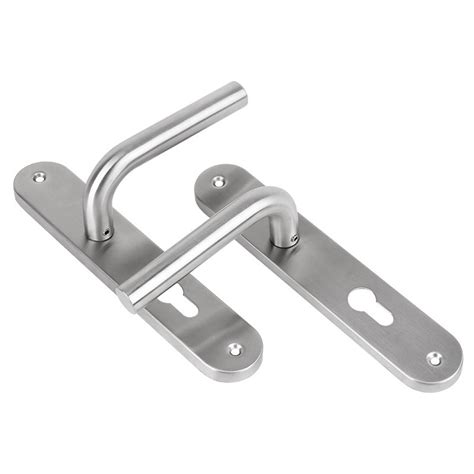 Privacy Door Lever Handle for Bedroom and Bathroom Doors SUS304 Chrome ...