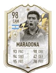 FIFA 22 - Diego Maradona - ICON - 98 Rated