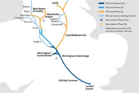 Hs2 Rail Route Map