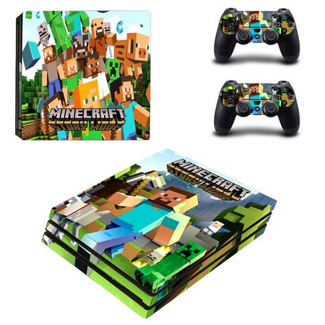 Minecraft for PS4 Pro and Controllers Skin Sticker - ConsoleSkins.co