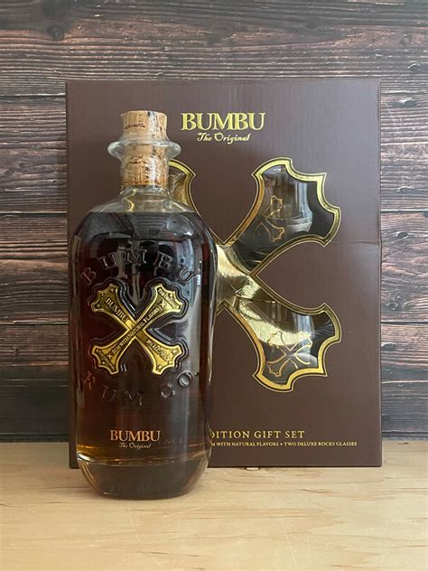 Bumbu The Original Rum Gift Set W/ 2 Rock Glasses – 3brothersliquor