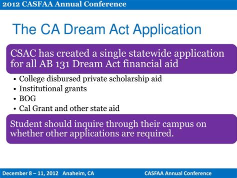 PPT - California Dream Act PowerPoint Presentation, free download - ID:2424959