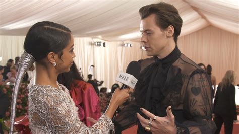 Watch Harry Styles on His Sheer Gucci Outfit and Being Met Gala Co-Chair | Met Gala | Vogue