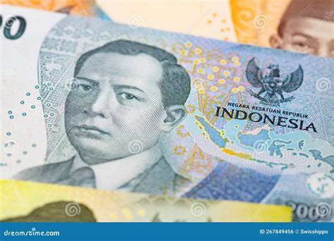 Indonesian banknotes stock photo. Image of money, growth - 267849456