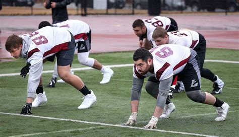 UW-La Crosse football: Rain doesn't dampen spirits at first spring practice | College ...