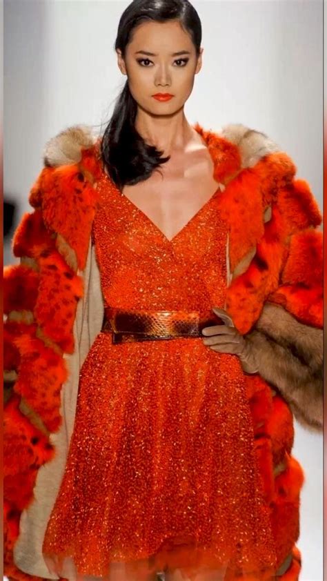 Colorful ~ Yellow & Orange | Orange gown, Colorful fashion, Red fashion