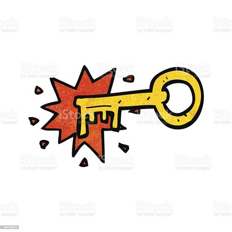 Cartoon Old Key Stock Illustration - Download Image Now - Cheerful, Clip Art, Cultures - iStock