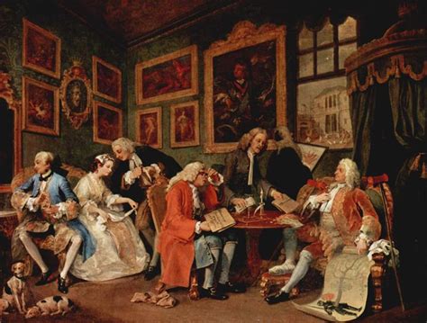 The Marriage Contract, c.1743 - c.1745 - William Hogarth - WikiArt.org