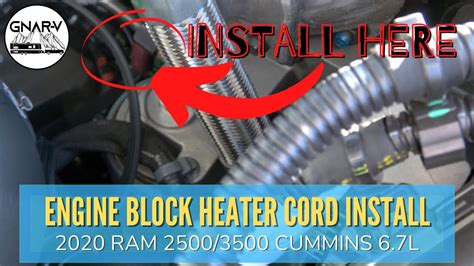 Cummins Block Heater Cord - Heater