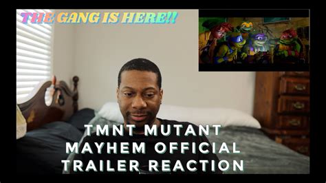 TMNT MUTANT MAYHEM OFFICIAL TRAILER REACTION!!!!!!! - YouTube