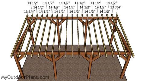 Wooden Single Slope Carport Plans - LaraRicardo