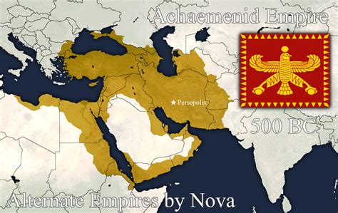 Alternate Achaemenid Empire : r/imaginarymaps