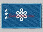 "Flag of the Kazakh Khanate" | Machine embroidery design