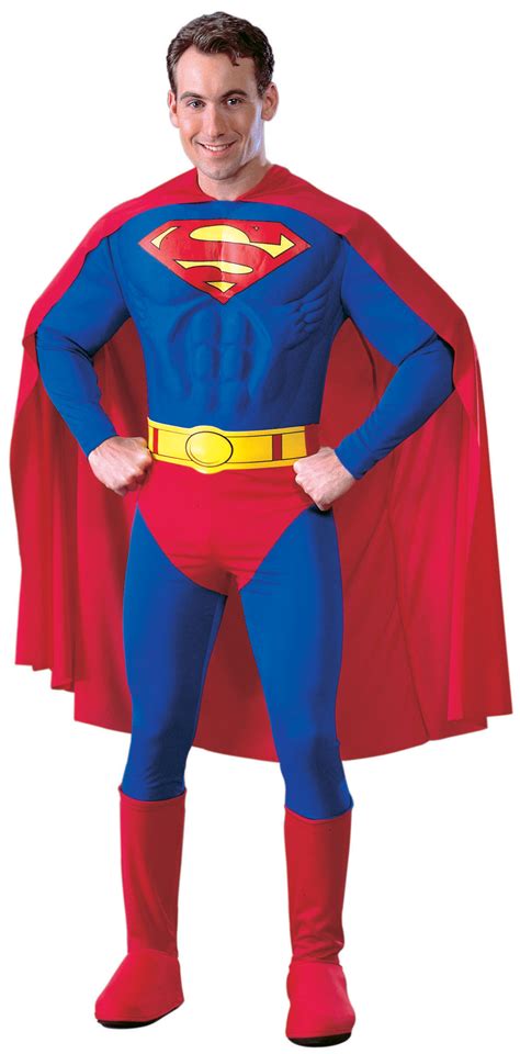 Superman Deluxe Adult Costume - SpicyLegs.com