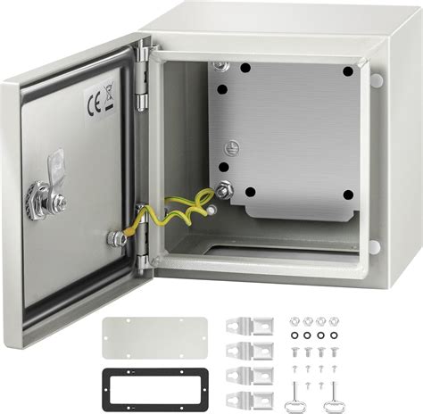 Buy VEVOR NEMA Steel Enclosure, 8 x 8 x 6'' NEMA 4X Steel Electrical Box, IP66 Waterproof ...