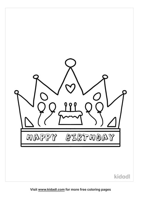 Birthday Crown Printable - prntbl.concejomunicipaldechinu.gov.co