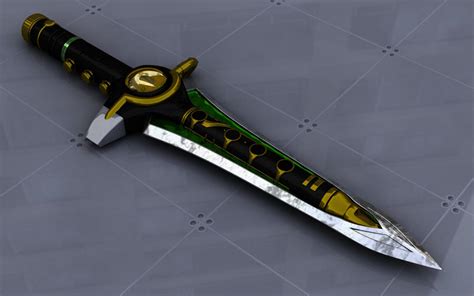 green ranger sword by sameh-koko2 on DeviantArt