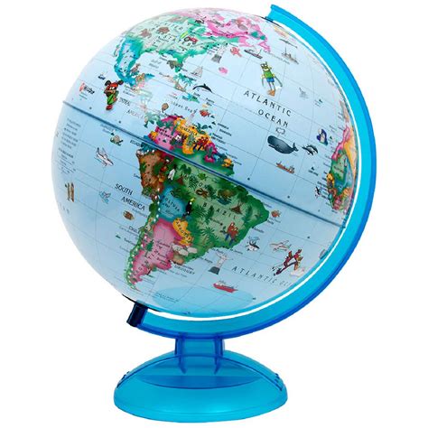 Globe For Kids Learning Earth Map Educational World Globe For Students/Office Table/Political ...