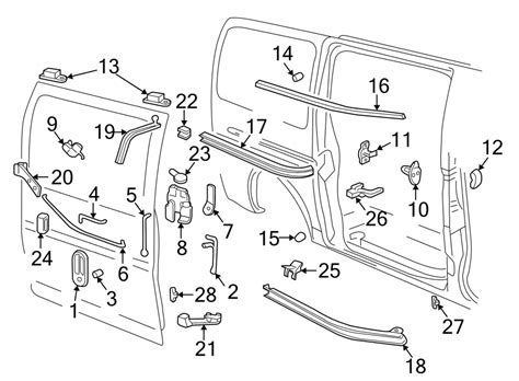 Chevrolet P30 Sliding Door Track (Lower) - 15864152 | Stingray ...