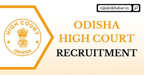 Odisha High Court Recruitment 2022 | Apply for Research Assistant Posts ...