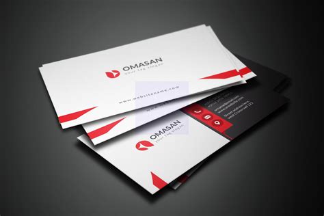 PSD Minimalist Business Cards - Template Paradise | Graphic Templates Store