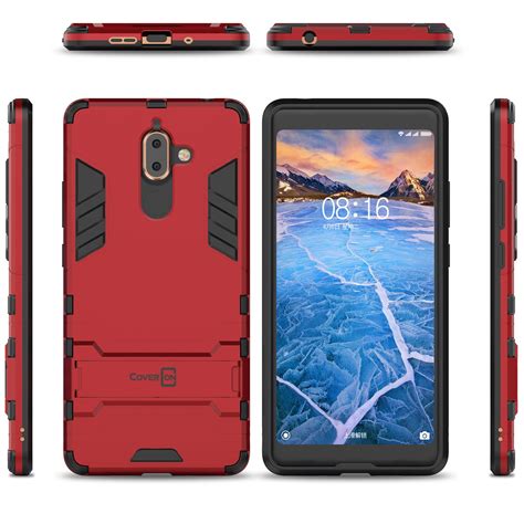 For Nokia 7 Plus Case Hard Kickstand Protective Slim Shockproof Phone Cover | eBay