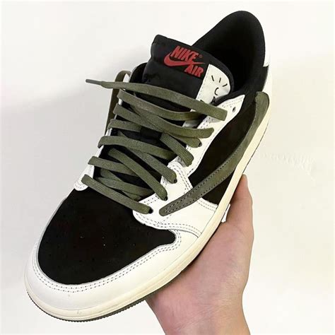 2023 TS Olive Aj1 Low will be the last Travis scott aj1 sneaker!!! Who ...