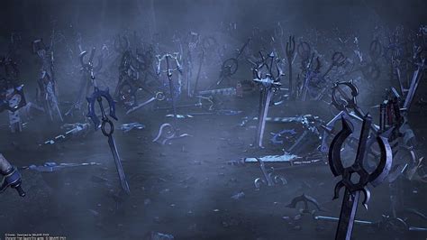 Keyblade Graveyard By Fu Reiji Kingdom Hearts 4 Keyblades HD wallpaper ...