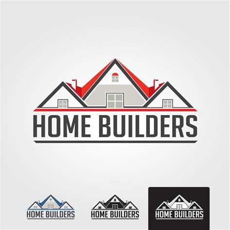 Minimal home builder logo template - vector 6302908 Vector Art at Vecteezy