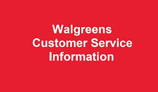 Walgreens Customer Service Number | Walgreens 1800 Number