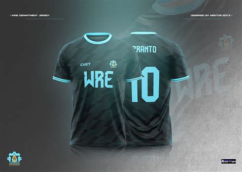 CLUB JERSEY DESIGN | WRE CUET :: Behance