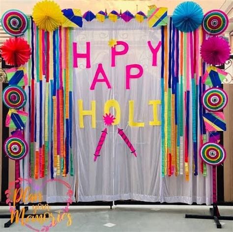 5 Incredible Holi Decoration Ideas to Brighten Up this Festive Season