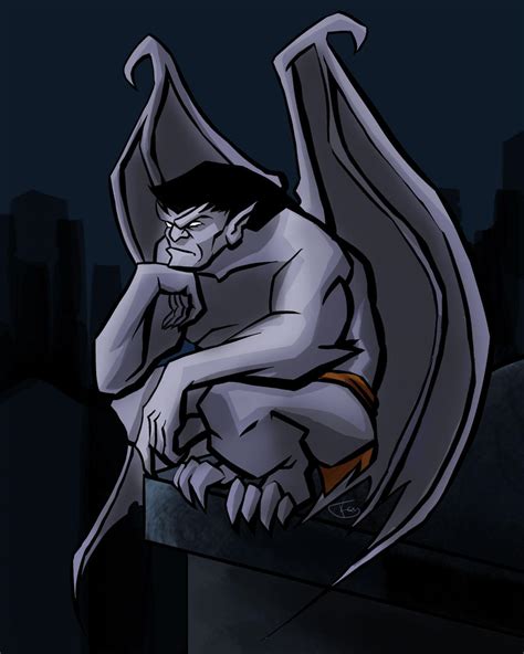 Goliath from 'Gargoyles' by litterbugger on DeviantArt