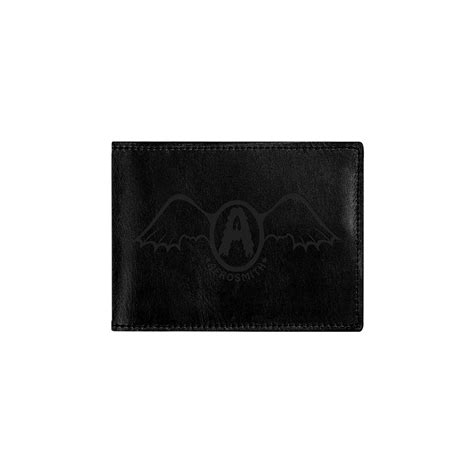 Get Your Wings Embossed Leather Wallet – Aerosmith Official Store