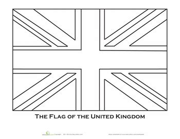 British Flag Coloring Page | Free Printable Coloring Pages