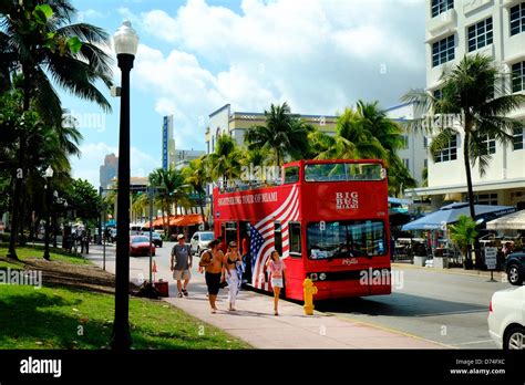 Art Deco Hotels, Ocean Drive, Miami Beach, Miami, Florida Stock Photo - Alamy