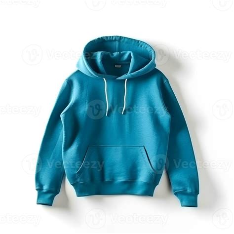 blue hoodie mockup on white background , 26133298 Stock Photo at Vecteezy