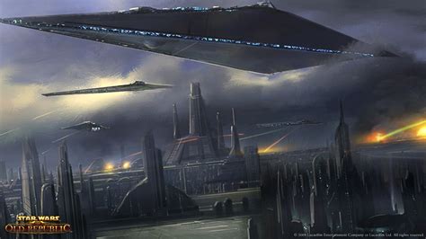 Star Wars Old Republic Sith Ships - 1600x900 Wallpaper - teahub.io